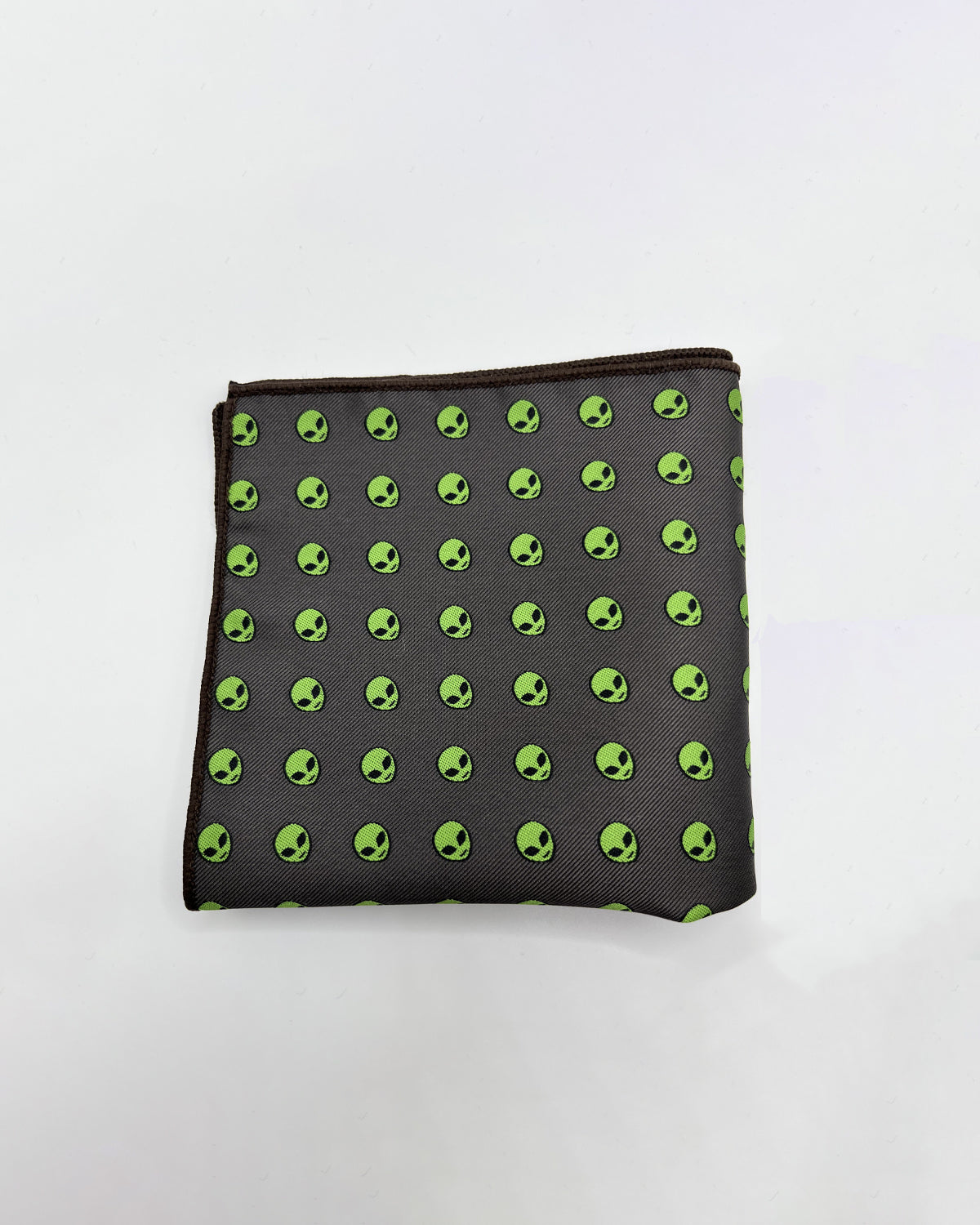 Alien - Grey Pocket Square