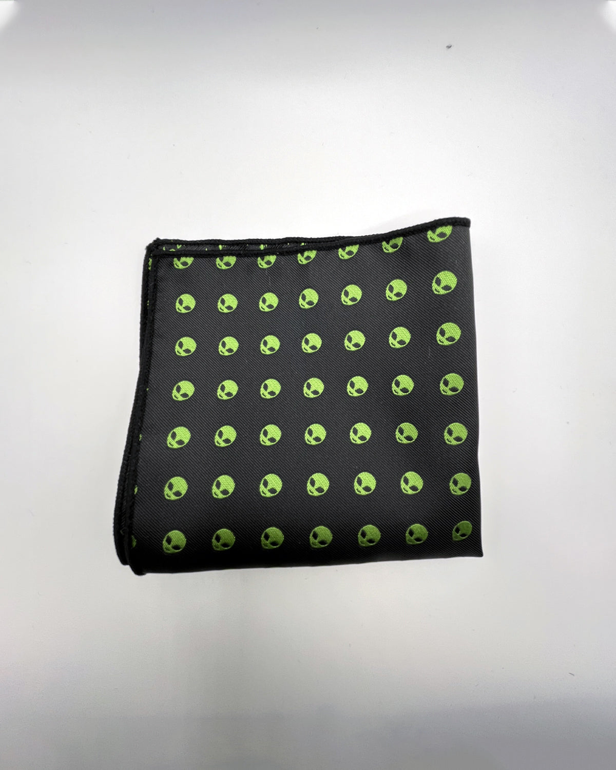 Alien - Black Pocket Square