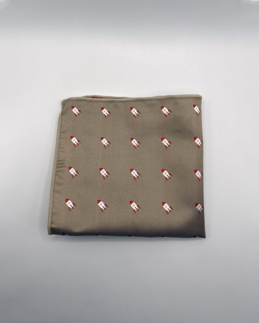 Rocket - Camel Pocket Square
